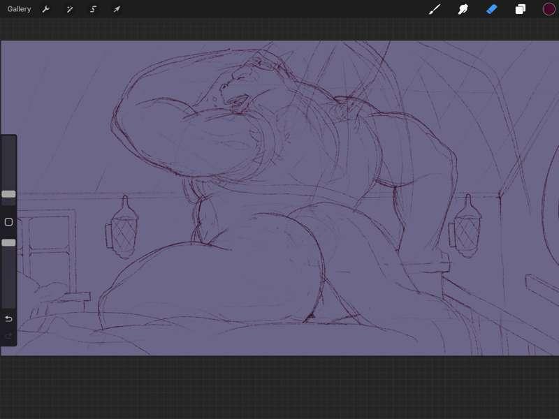 Dragon Dad OC Commissison (WIP) (UPDATE)