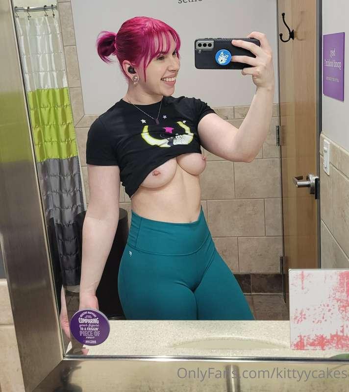 No makeup gym flash 💋