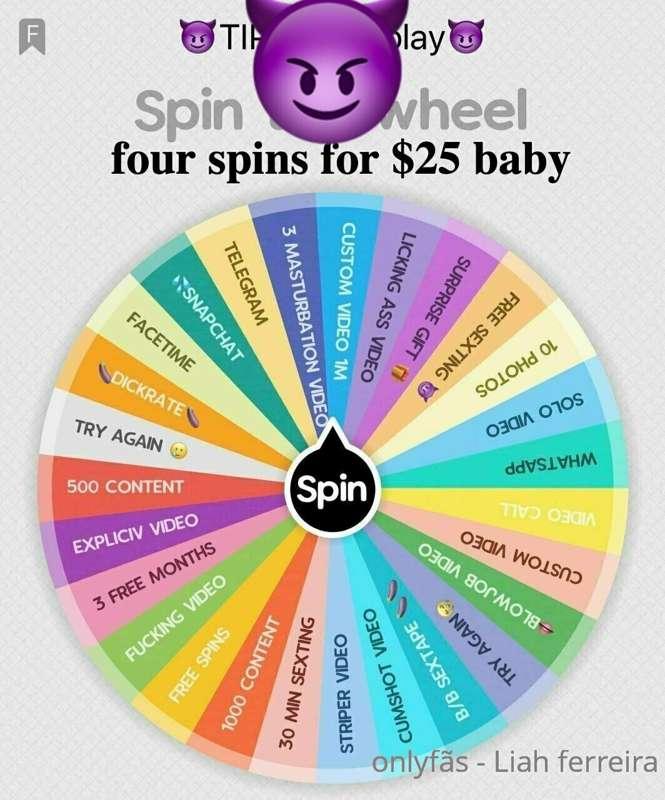 Play roulette with me baby 🤩👅
