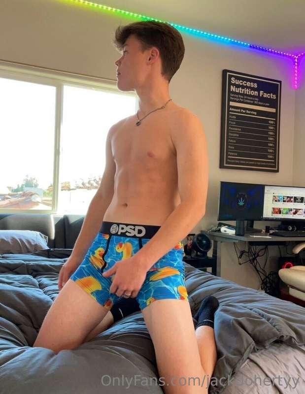 My morning routine involves a lot of kneeling... and very li..