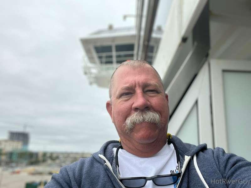 Daddy is on board the Carnival Pride.  I am ready to go back..