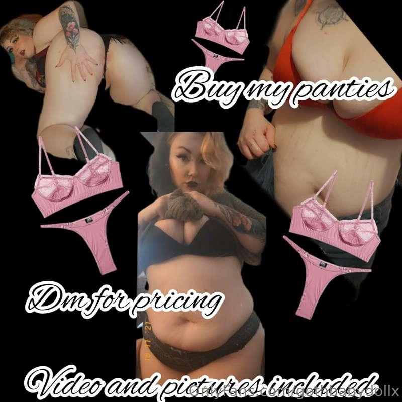 # Buy my undies or used items!