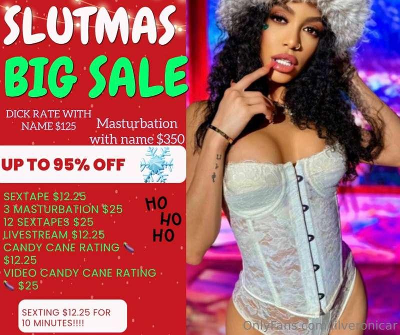 I'M DREAMING OF A WHITE CHRISTMAS... 💦❄️ your cum all for me..