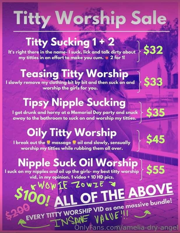 Time for a sale! This is ONLY available for subs to my main ..