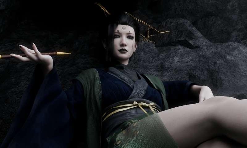 四妹光腿圖~