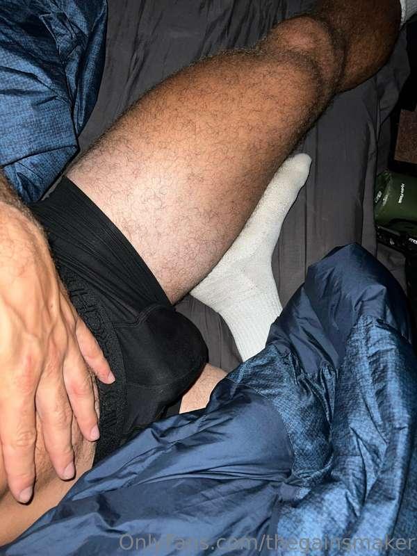 Wanna cum camping?