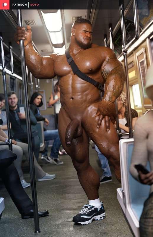 Public Nudity: Subway