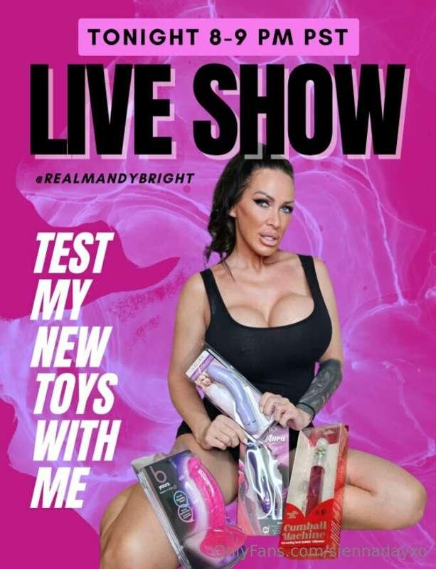 💖  **MY FRIEND MANDY BRIGHT IS GOING LIVE TONIGHT FOR THE FI..
