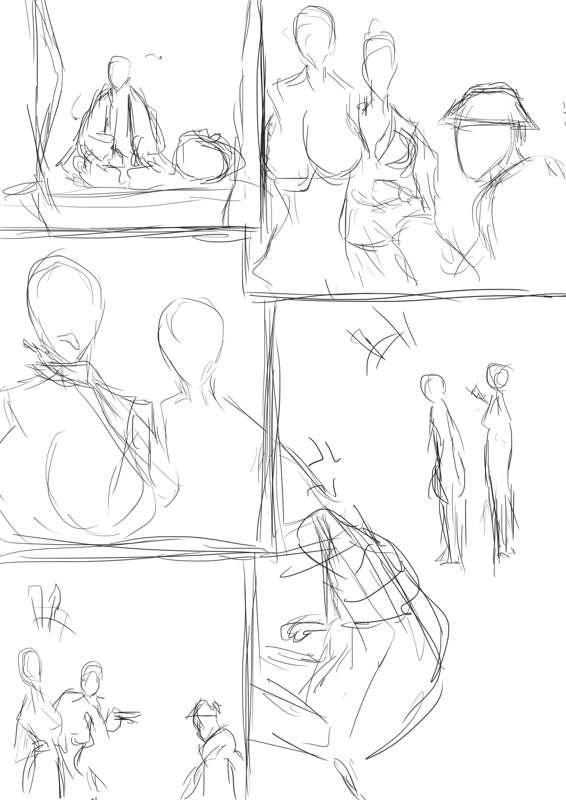 Sweet Home Commiss (Rough Sketch)