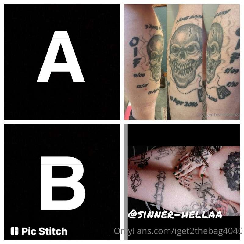 1st RD of BEST TATTOO CONTEST!!! Vote for BEST TATTOO!! 🏆🏆🏆🏆..