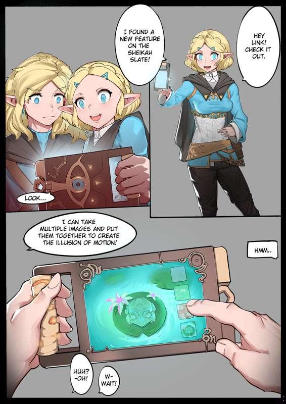 Zelda comic pages 1-13