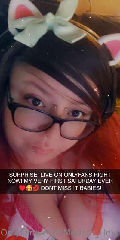 Surprise babies! IM LIVE!!!! On onlyfans! ♥️ hopefully if yo..