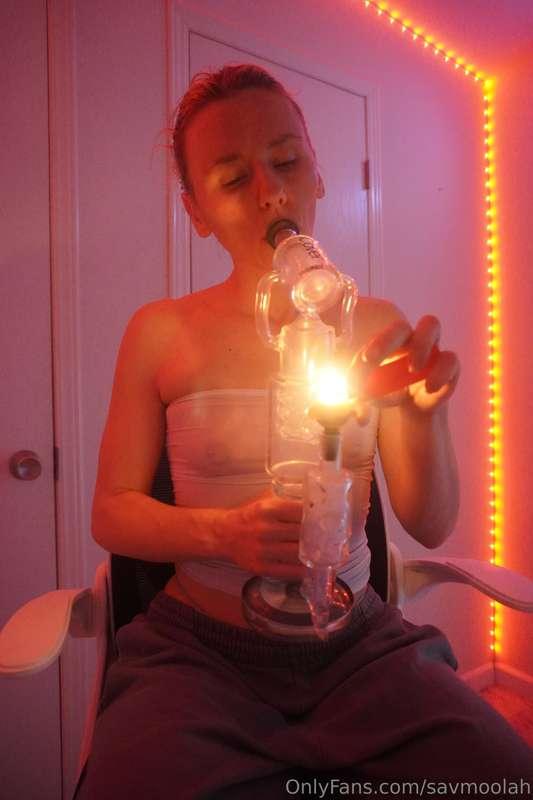 Smoke sesh aftermath! For the full video, send me a DM!