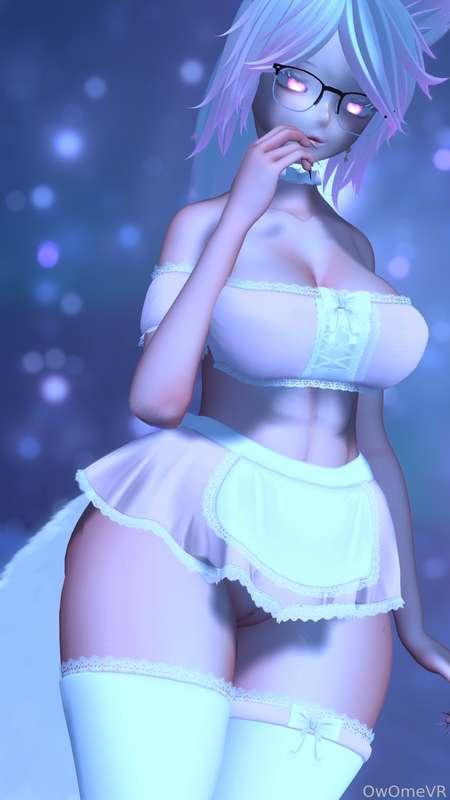 I'm all ready for you~💕

All my stuffs: https://linktr.ee/OwOmeVR

#hentai #anime #vtuber #lewdtuber 
#ass #lewd #nsfw #nude #fyp #abs