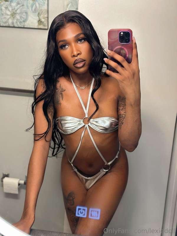 HIM : “You got that shit on”… 
ME   : 👙👙👙👙👙👙👙