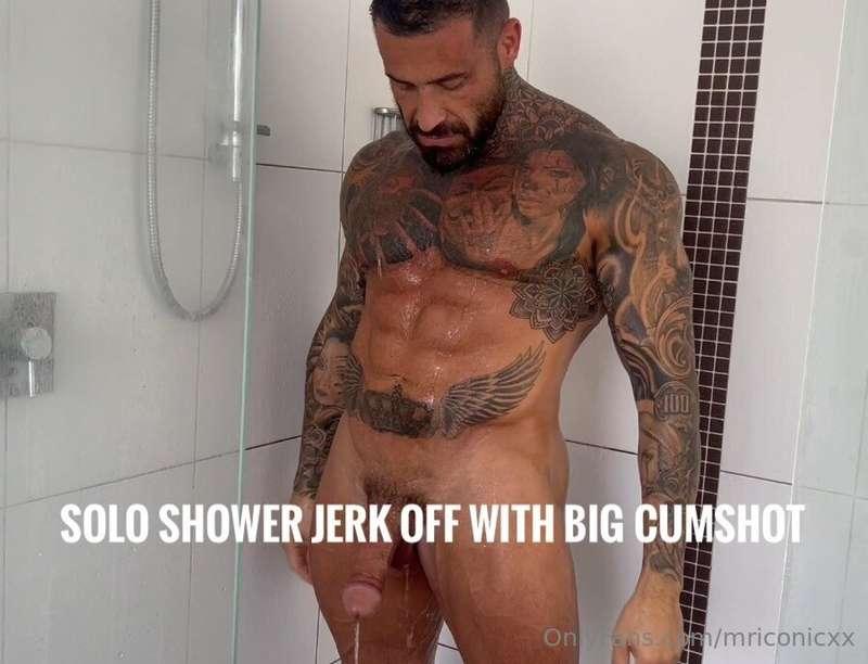 HOT 𝐅𝐮𝐥𝐥 𝐕𝐢𝐝𝐞𝐨 𝐒𝐚𝐥𝐞 ‼️SOLO SHOWER JERK OFF WITH BIG CUMSHOT ..