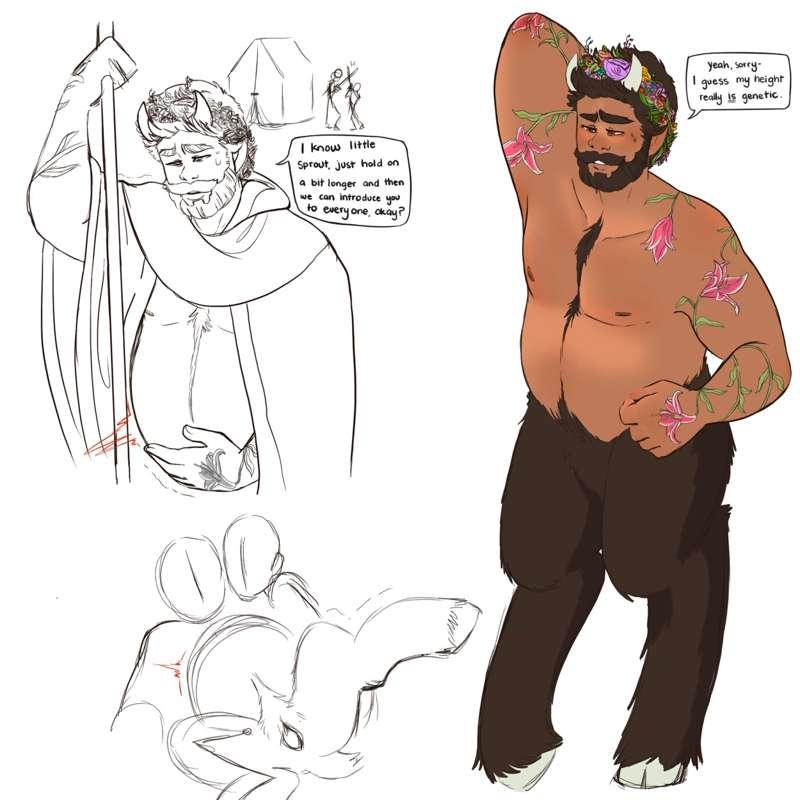 CW// Mpreg / crowning