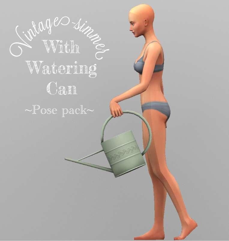 ˗ˏˋWatering Can Pose pack ˎˊ˗