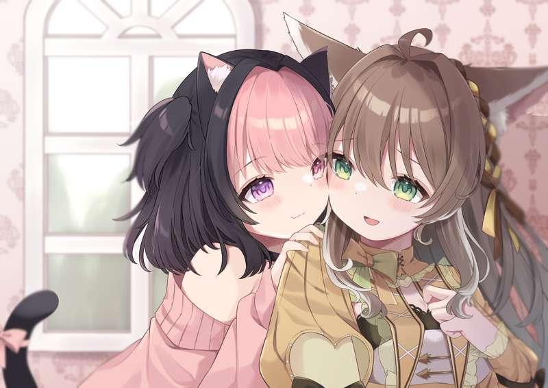 HD strawb x hils art ♡ [exclusive] [sized OK for wallpaper]