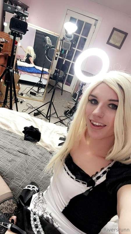 Been working with my Mistress and Dom ☺️ just wait till we p..