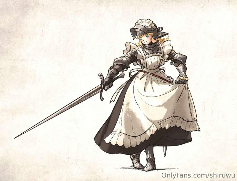 Kinda wanna get fucked in knights armor kinda hot 😍