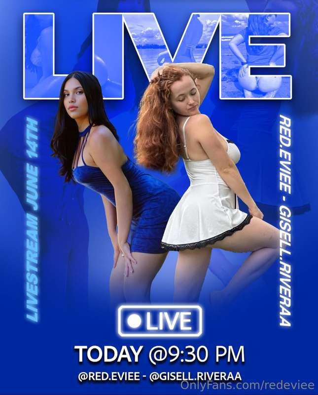 @gigi5star tonight at 930pm eastern on the fan van 