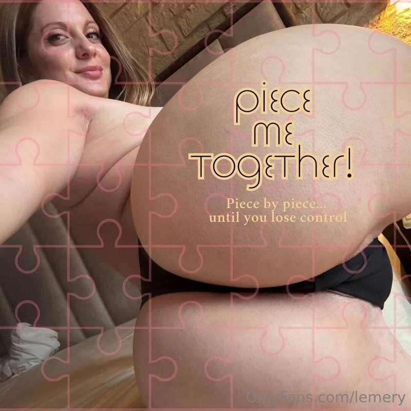 🧩✨ PIECE IT TOGETHER✨🧩 Do you dare to uncover me... piece by..