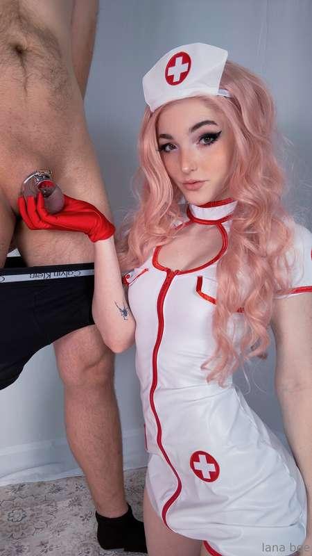 Examining my patient for locktober 🔐 