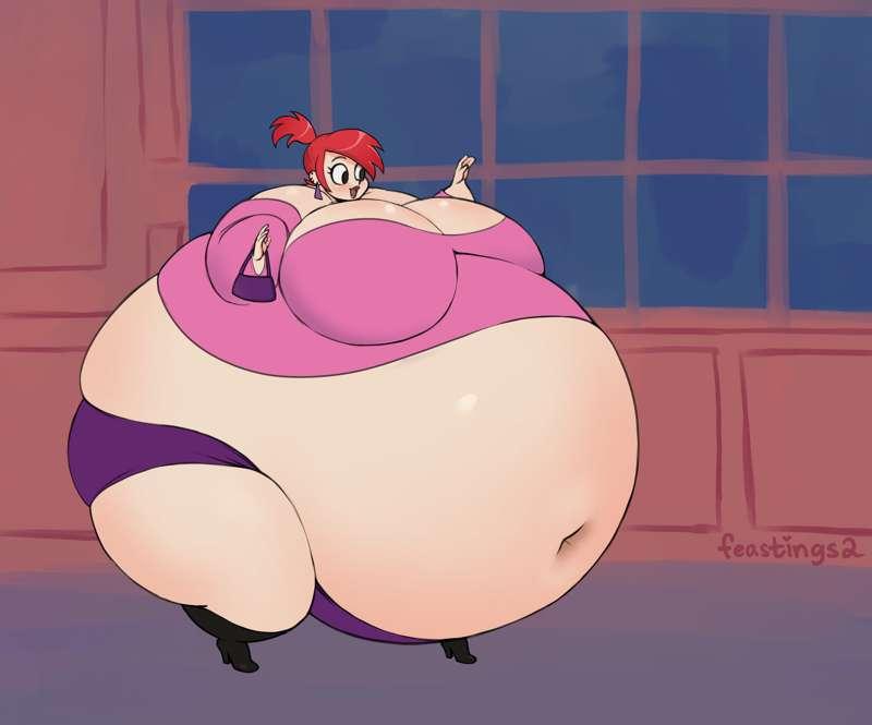 Perma Berry/SSBBW Frankie meeting her date