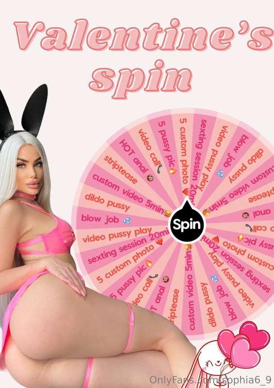 💖 VALENTINE’S SPIN 💖Valentine’s Day is the perfect excuse to..