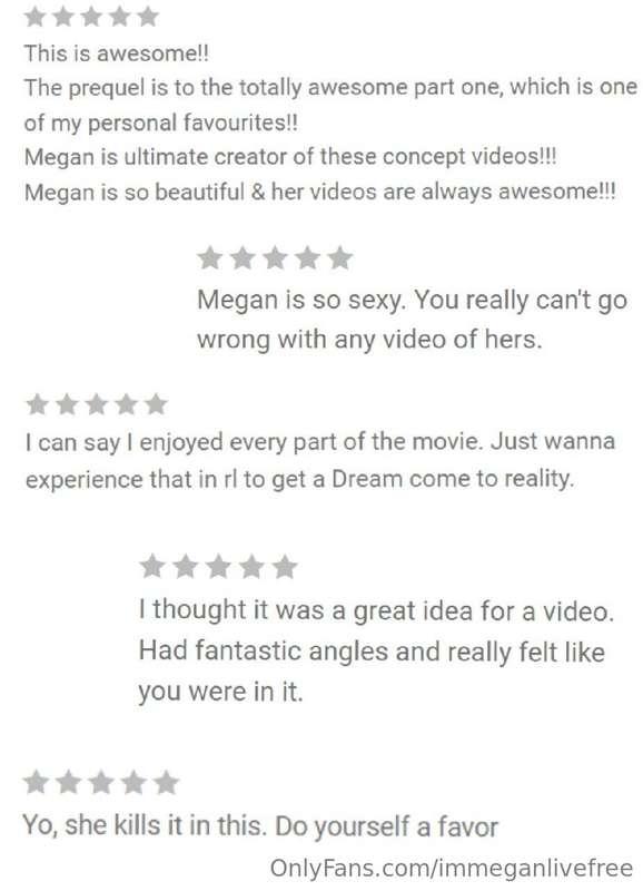 Some of your reviews after watching the exclusive videos ava..
