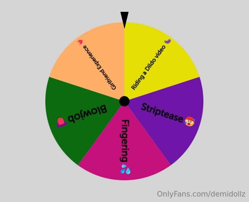 🔞 CUM for a SPIN 🔞
Come spin the wheel of pleasure with me &..