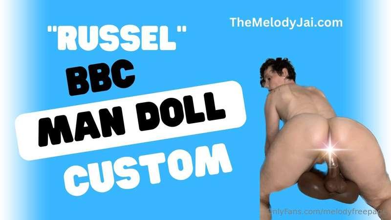Watch me ride my man doll **hard!** 🍆🏇