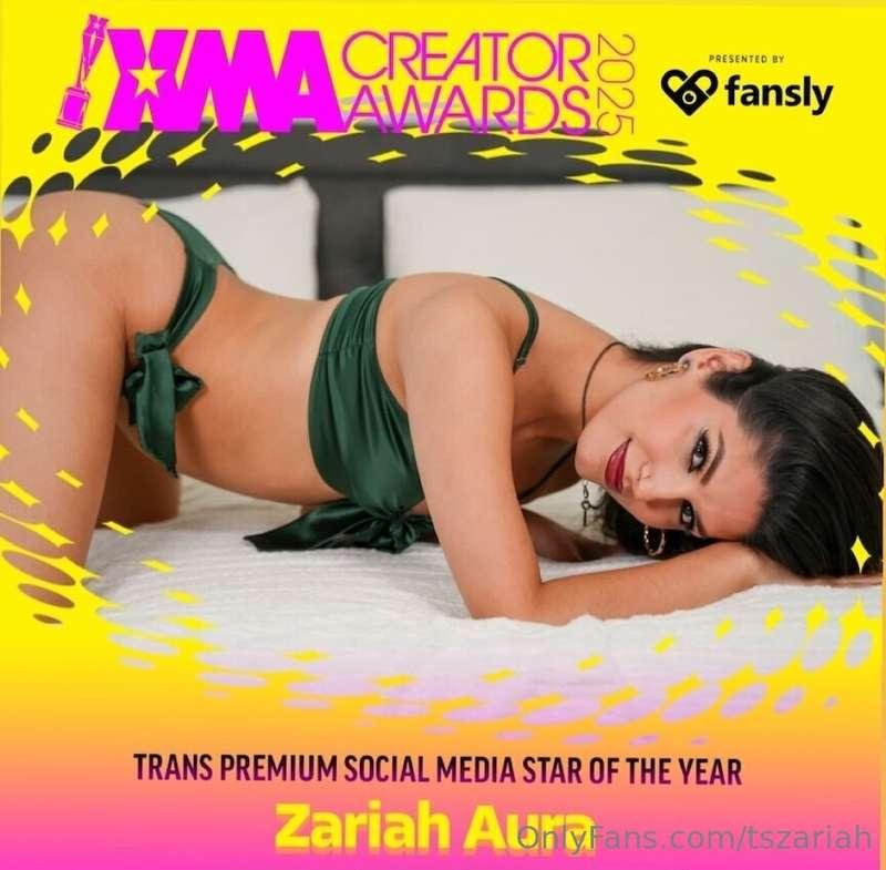 I was nominated for Trans Premium Social Media Star of Year ..