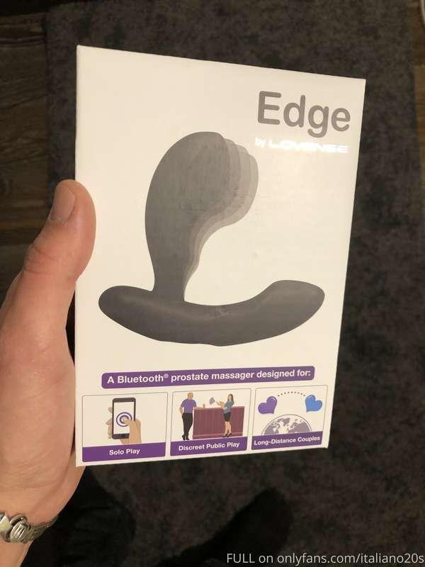 🇬🇧 My Lovense has arrived! It’s a prostate stimulator you ca..