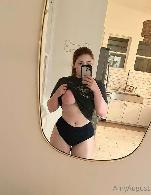 Sneaky tit pic