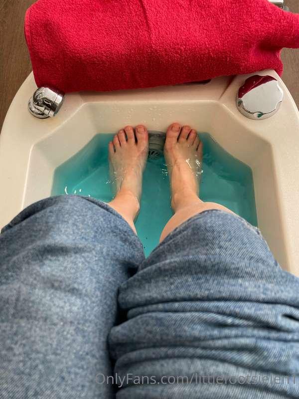 Nothing feels better than a pedi 🥰