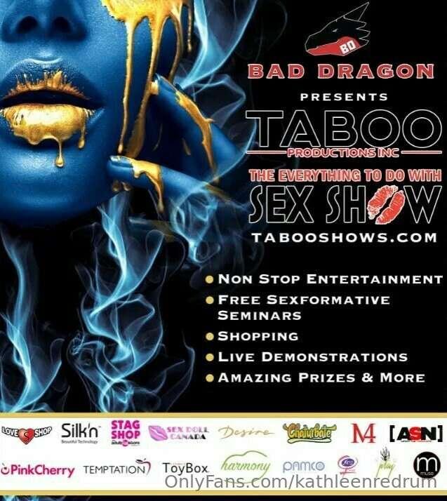 Happy to announce I'll be attending the Sex Show convention ..
