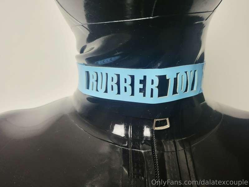 Just a rubber toy.... waiting to be played with  #latex #rub..