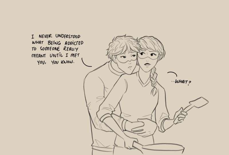 Making (food with) love