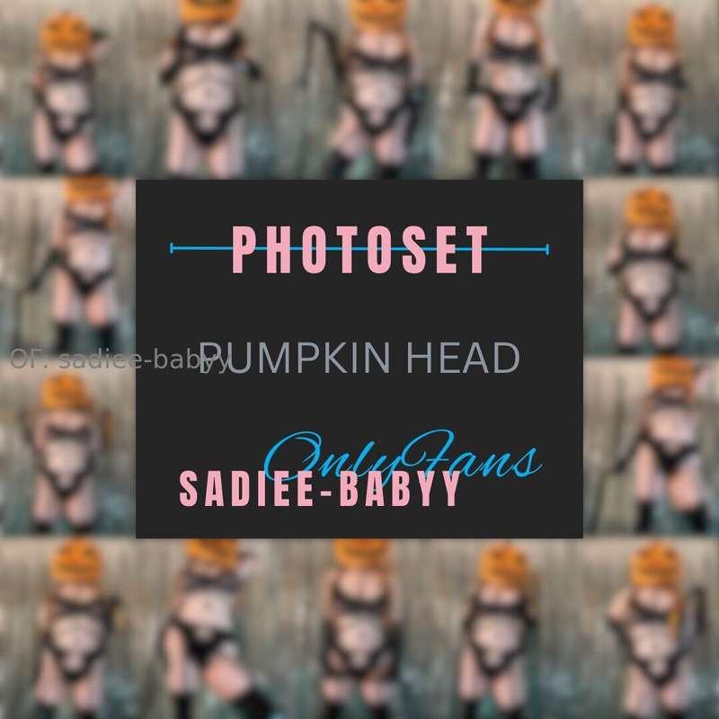 ’Pumpkin Head' PHOTOSET [26 images] - $6Halloween photoset #..
