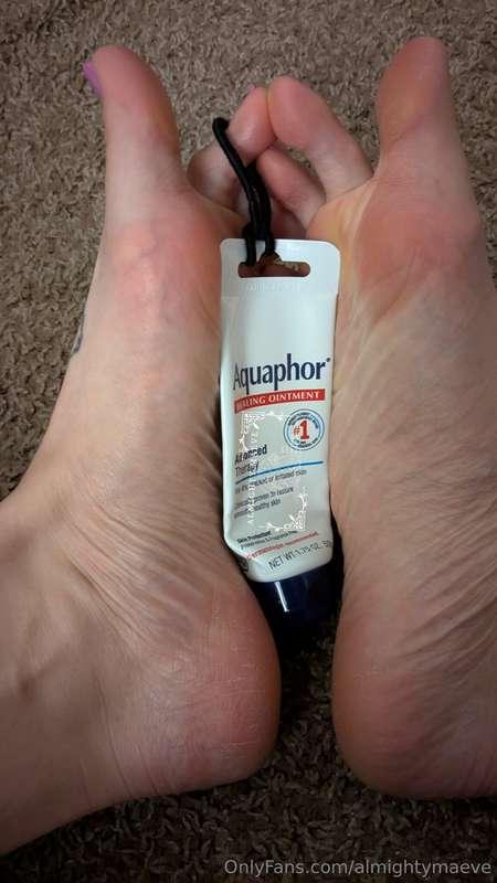 Forgot to share these here yesterday 😉 My aquaphor is runnin..
