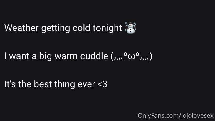 ☃️♥️