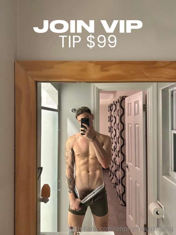 Join my VIP **TIP $99** if yuh wanna take things to the next..