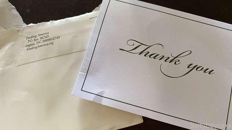 Got this in the mail yesterday in response to our Feeding Am..