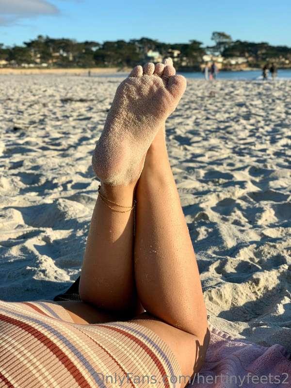 Tip If You Want Another Sandy Foot Picture.🙈