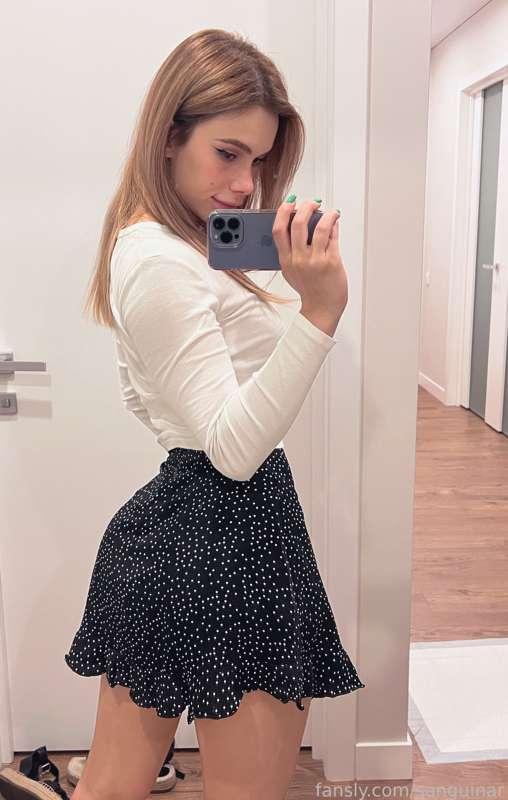 I want to tease guys more in skirts 😈