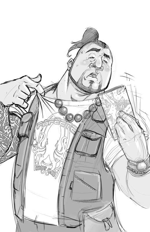 Jonah Comic Sketch 02