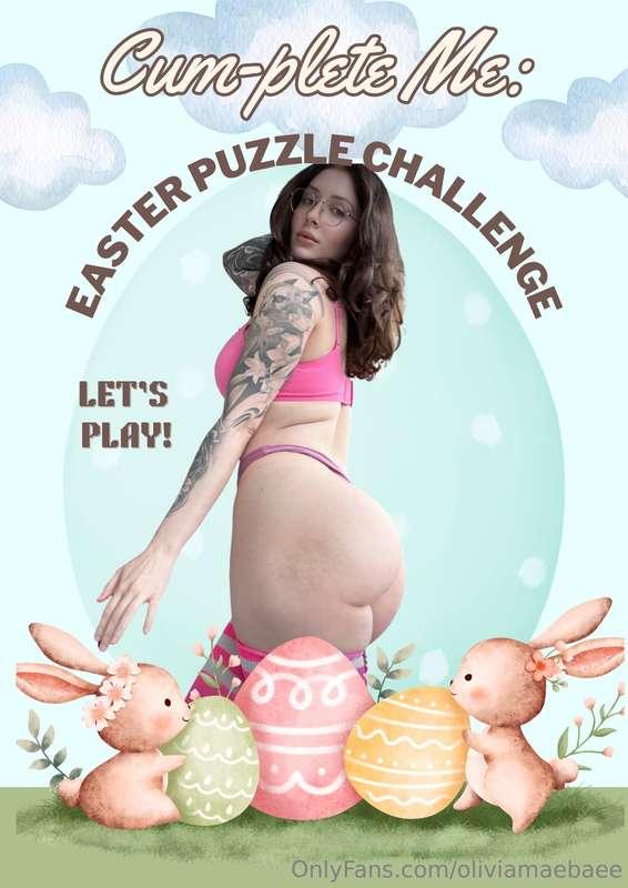 🐰 Cum-plete Me: Naughty Easter Puzzle Challenge 🧩💦How it wor..