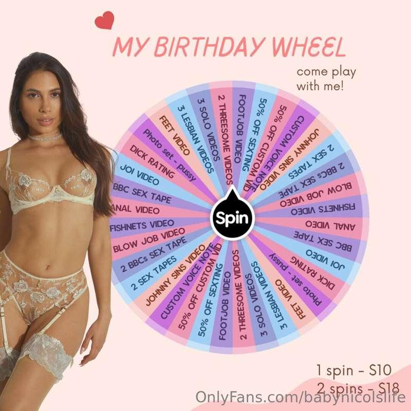 in the mood for a spin? Still playing! $10 - one spin $18 - ..
